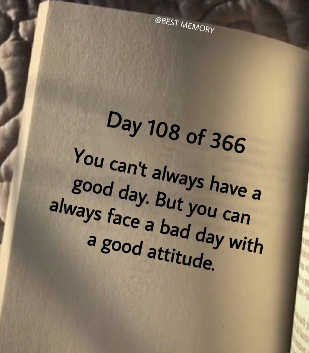 Attitude matters