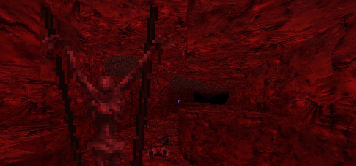 Map01 from this Doom 64 CE project is finished!, layout based on Hexen's very first map 'Winnowing Hall'

#DOOM #boomershooter #GZDoom #DoomMapping