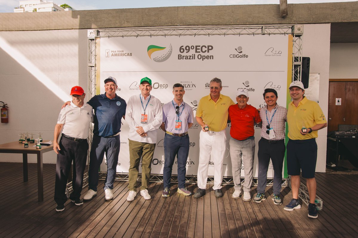 O piloto Rubens Barrichello, o bicampeão olímpico de vôlei Giovane Gávio e o ex-jogador de futebol Dario Conca participaram do Pro-Am do 69º ECP Brazil Open, que aconteceu nesta quarta-feira (17/04), no Campo Olímpico de Golfe, no Rio de Janeiro.

cbg.com.br/uma-festa-do-g…