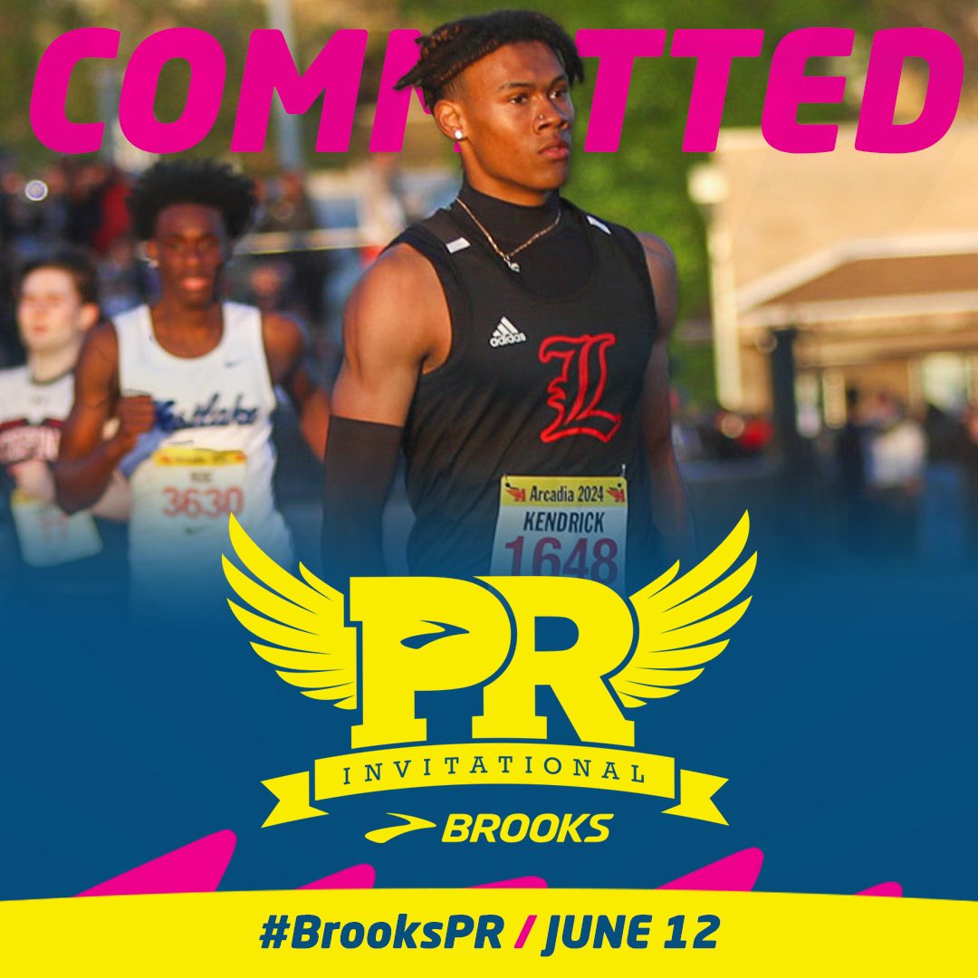 A powerhouse quartet highlight the first batch of sprinters committed to the #BrooksPR Invite. Aleesa Samuel US #1 100mH 13.12 Skyler Franklin US #2 400m 52.53 Drew Dillard US #4 110mH 13.67 Ronnie Kendrick US #7 400m 46.46 📍 Seattle, WA 🗓️ June 12 🆓📺 RunnerSpace.com