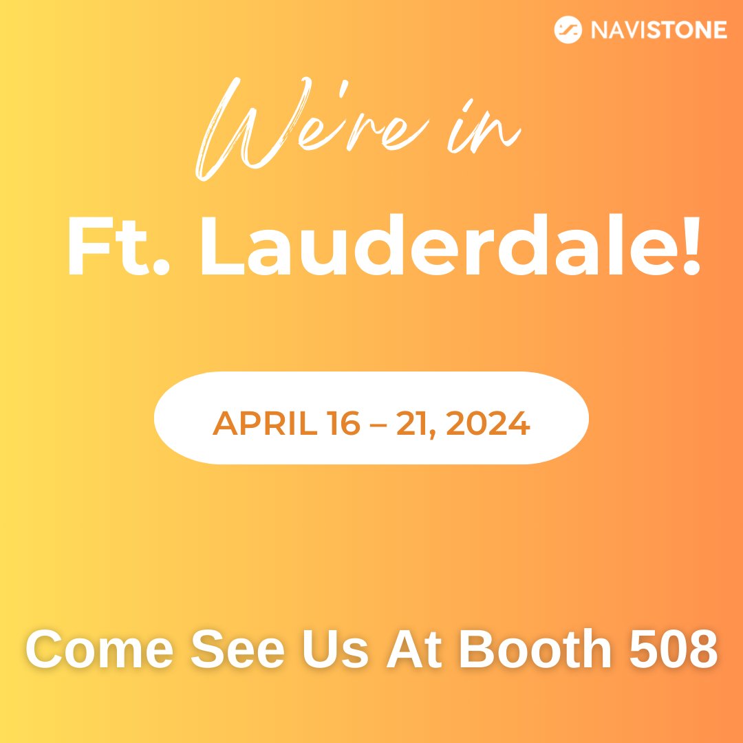 Join us at booth 508 at the 2024 CLIA Cruise360 from today until April 21st!

Discover how NaviStone's solution has propelled luxury travel businesses to new heights! Don't miss out - mark your calendars and cruise on over!