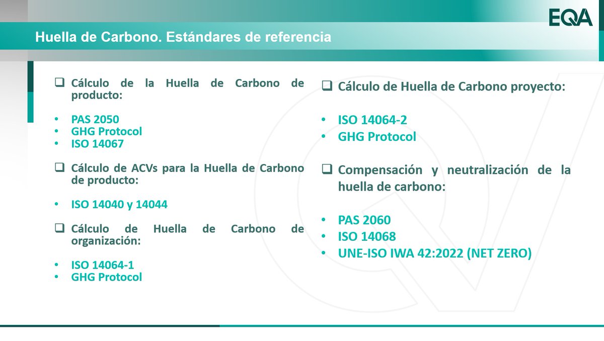 📉 Cálculo de la Huella de Carbono

➡️ La huella de carbono es un indicador ambiental que refleja la totalidad de gases de efecto invernadero (#GEI) emitidos. Se expresa en toneladas de #CO2 equivalente (CO2e).

📄 Más información 👉 eqa.es/cambio-climati…

#huelladecarbono