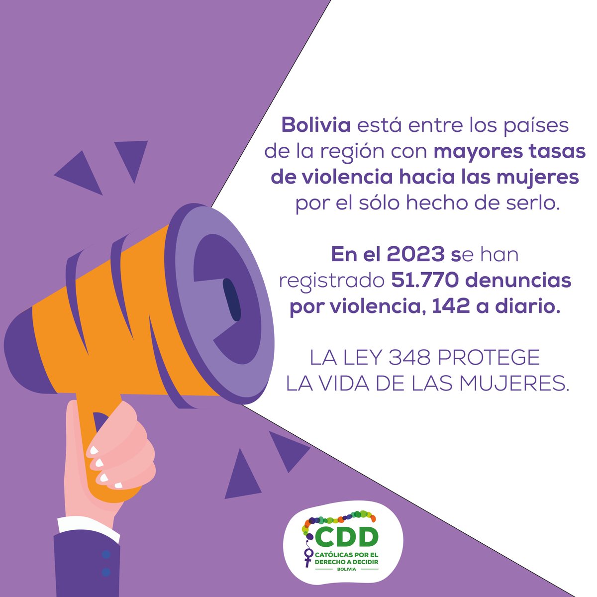 En 2023 se ha registrado 81 feminicidios. Son vidas perdidas, son historias truncadas. El 65% de ellas, mujeres jóvenes entre 21 y 40 años. La desinformación de género es una amenaza que debemos combatir para proteger nuestras vidas.   
#NiUnPasoAtrás
#Ley348PorlaVidadelasMujeres