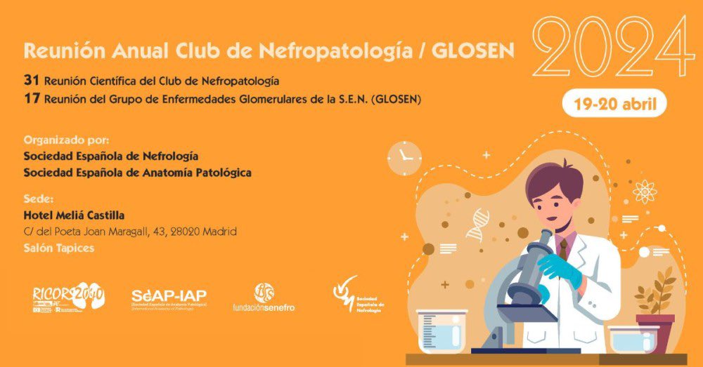 A un tic tac … de que comience la reunión anual de Nefropatología / GLOSEN 👏🏻👏🏻👏🏻 @SENefrologia @GlomCon @CUIMCGlomCenter @SEAP_IAP