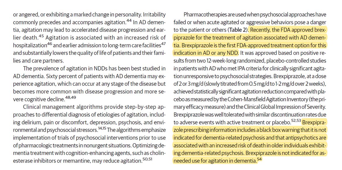 Progress in Pharmacologic Management of Neuropsychiatric Syndromes in Neurodegenerative Disorders (JAMA Neurology 2024) - 'Detection and characterization of NPSs in patients with NDDs is the foundation for excellent care' - jamanetwork.com/journals/jaman…