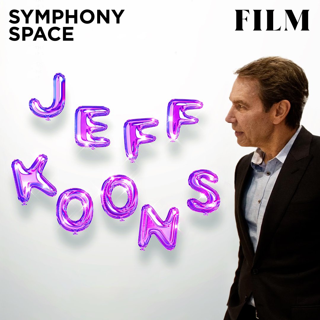 I'm looking forward to the NYC screening of Pappi Corsicato's film Jeff Koons: A Private Portrait at Symphony Space, as part of their Great Art on Screen series tomorrow at 7pm. There will also be a live Q&A following the screening with Pappi and myself. Tickets are available on…