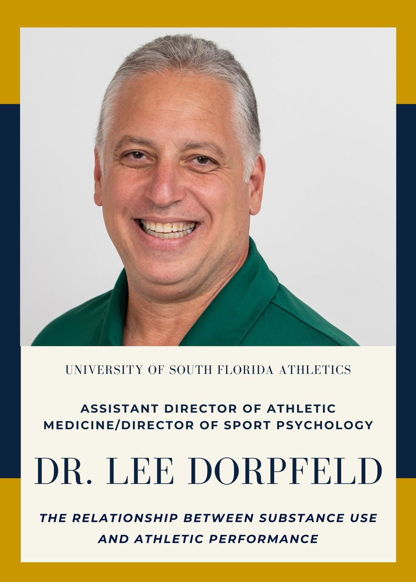 📢📢Sports Performance Summit Presenter Announcement📢📢 <a href="/DrLee_44/">Lee Dorpfeld Psy.D, CMPC</a> from <a href="/USFAthletics/">USF Athletics</a> will be joining us in June. Sign up now to secure your spot &amp; catch his presentation.  fightingirish.com/splt/performan…