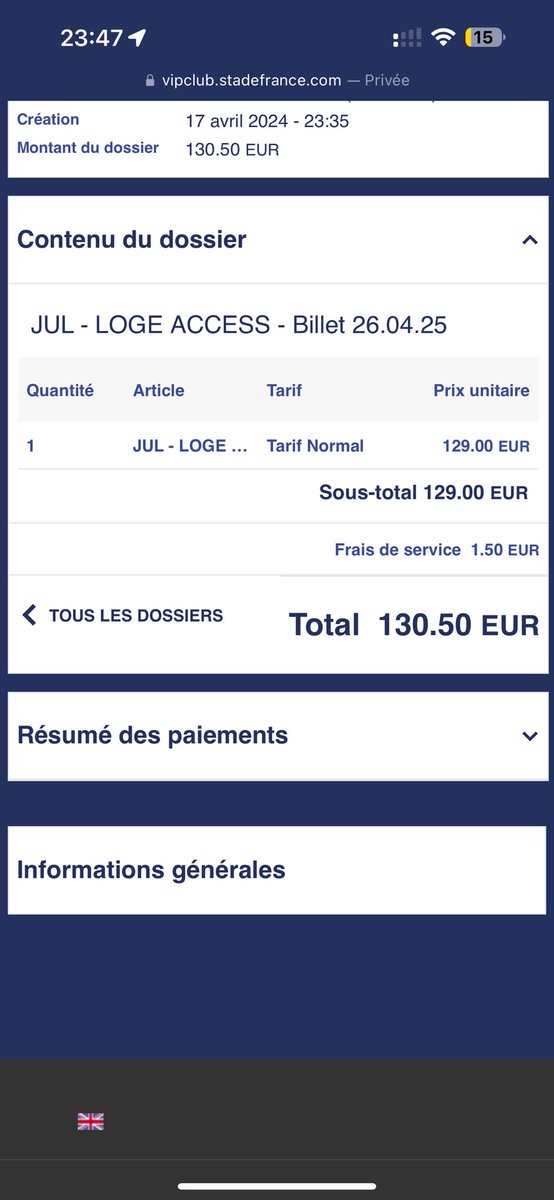 Le J on t’a dit 🔥🔥🔥🔥 <a href="/StadeFrance/">Stade de France</a> <a href="/jul/">Jul</a> #Jul