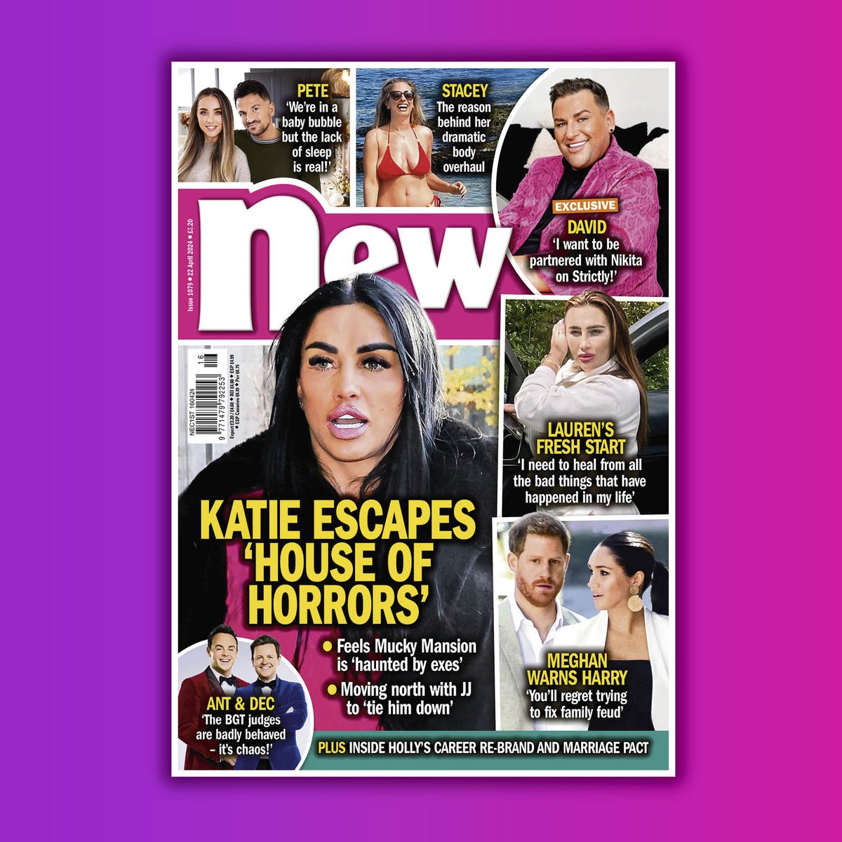 ✨NEW ISSUE ALERT✨ In this week's issue we've got Katie's 'house of horrors', Meghans warning to Harry and Laurens fresh start. 😍👀 Out now!💫💫💫