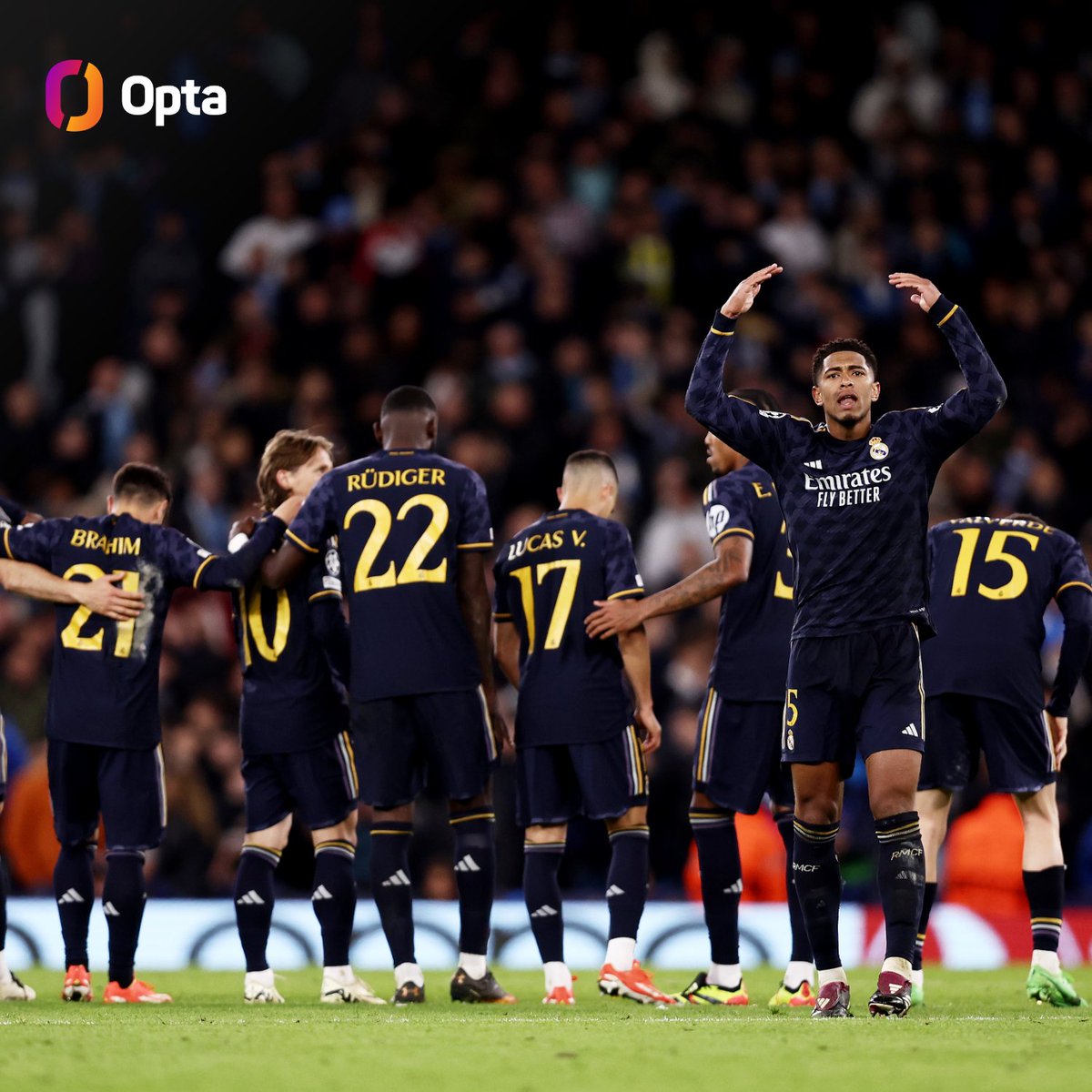 6 - Real Madrid have eliminated the reigning UEFA Champions League title-holders six times in knockout ties - at least twice as often as any other side in the competition's history. Authority.