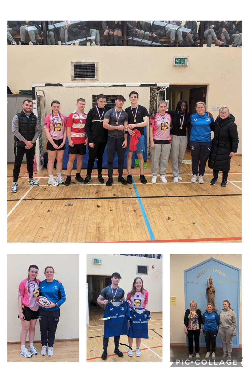 Great day at a tag event for students from @Mercy_Beau and @stdavidscbs organised by @Mercy_Beau Sports Prefect I hope they make this a yearly event & more schools in the community can get involved Well done to both schools students and organisers @leinsterrugby @Mahersie83