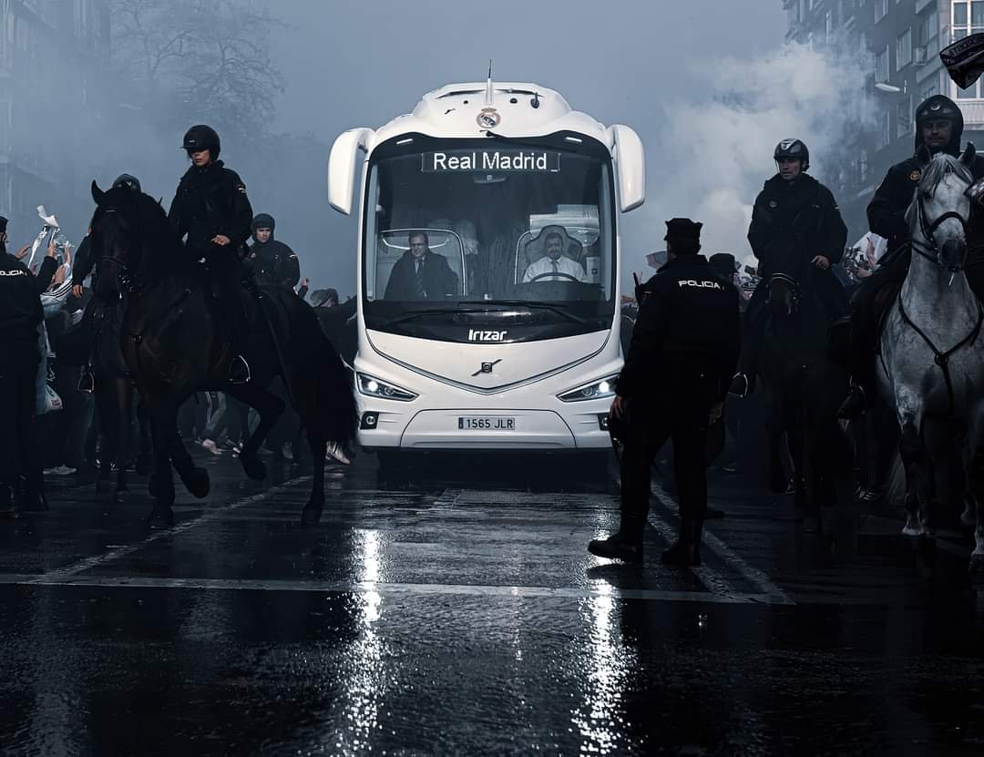 "In Europe, death comes in the form of a bus"