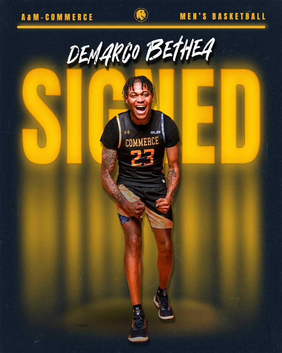 🏀SIGNED! Welcome to the Lion Basketball family @Marco_Bethea23! #GoLions #LT