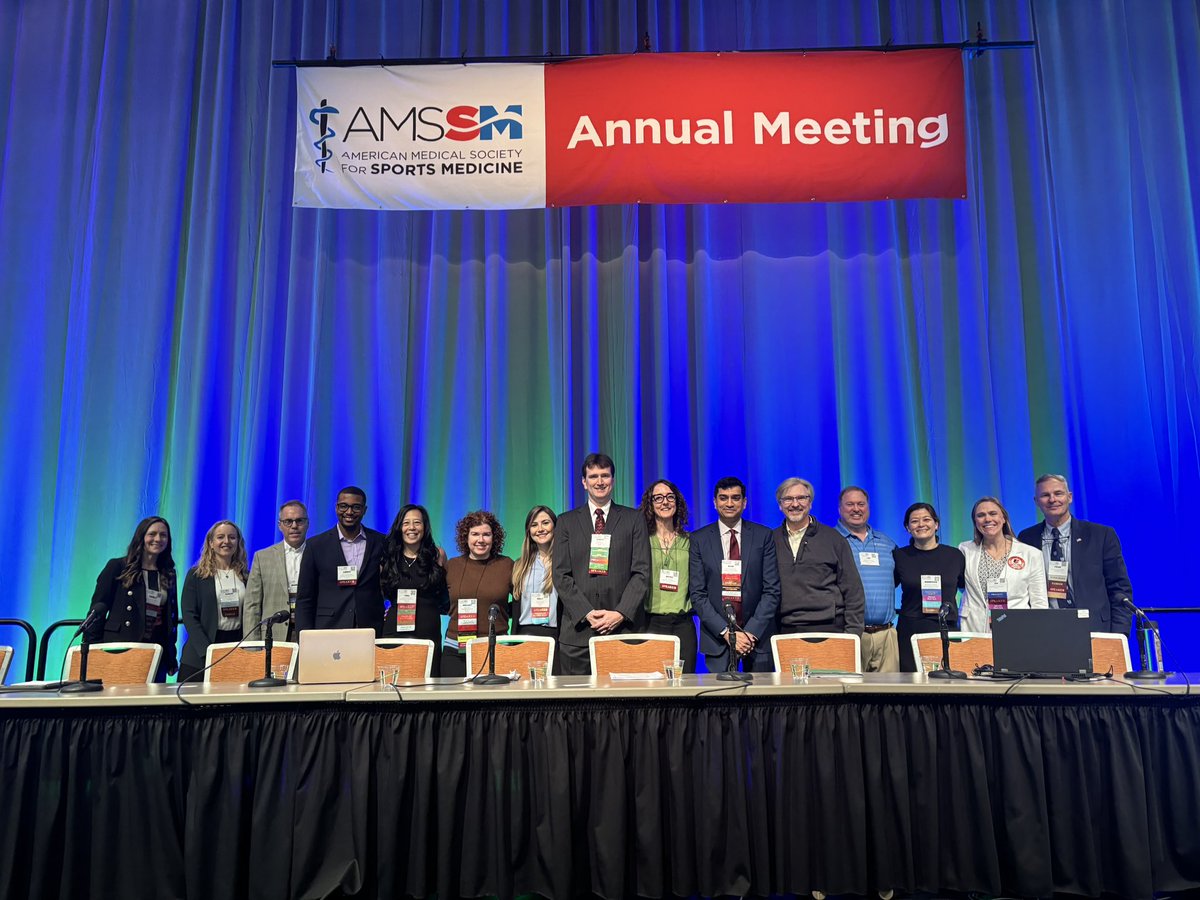 Thanks to our fantastic panelists who conducted our final two sessions at #AMSSM2024 this morning on Covid and Exercise and the Top Articles in Sports and Exercise Medicine.