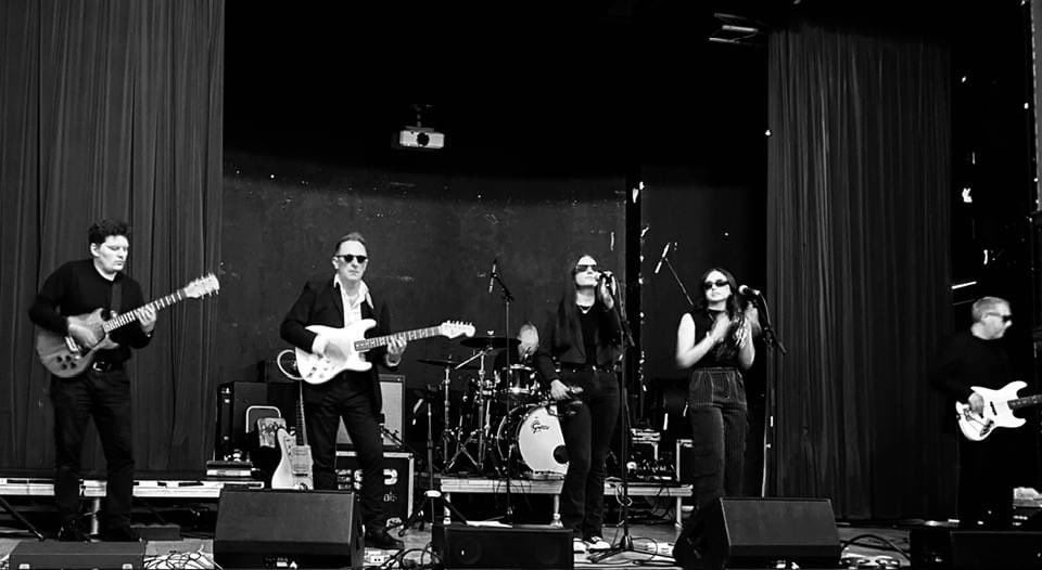 QUAD90 on stage at Glasgow University for their live debut as part of the Last Night From Glasgow Weekender. Tracks performed were Internal Ops, Running Away, Le Blank, and a disko cover of Contort Yourself (by James Chance).