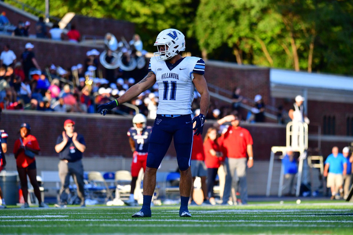 Villanova WR Jaaron Hayek had a great showing at the #Eagles local pro day, I’m told. The #Bears, #Seahawks, #Cowboys & #Cardinals have shown interest in Hayek, per source.