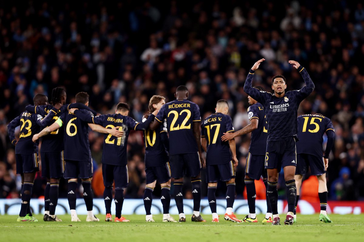 Real Madrid are through to the UCL semis. 🏆 A triumph for the game. 🤍