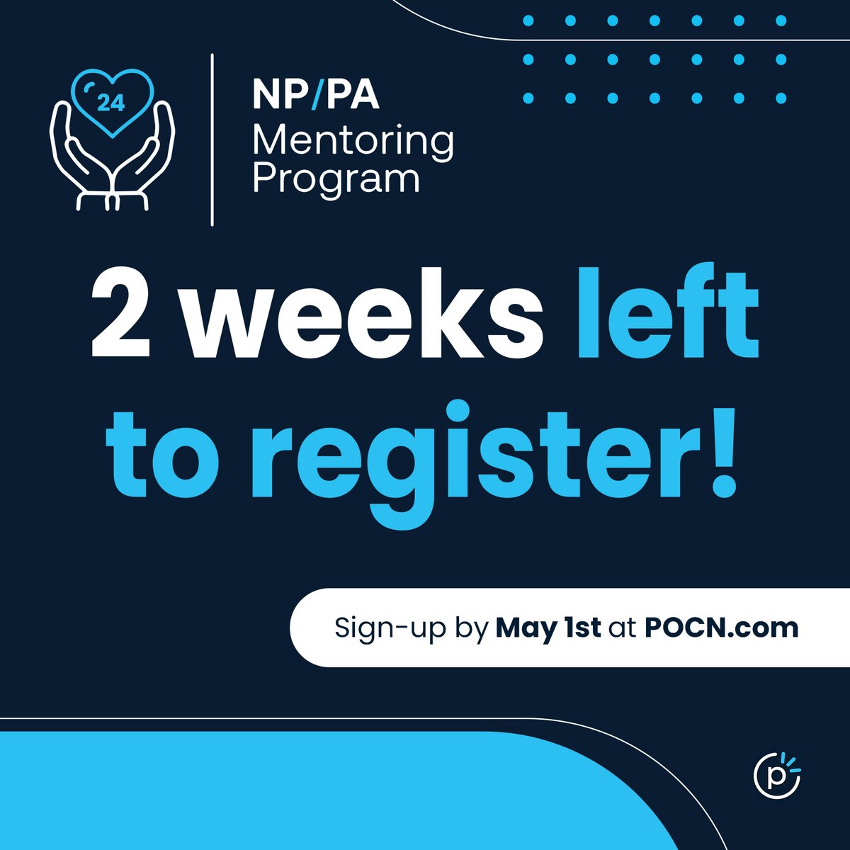 Just 2 weeks left to join our NP/PA Mentorship Program! Enhance your skills and connect with expert mentors. Don't miss this opportunity for professional growth. Register now: tinyurl.com/3dkv2xyj #Mentorship #NursePractitioners #PhysicianAssociates