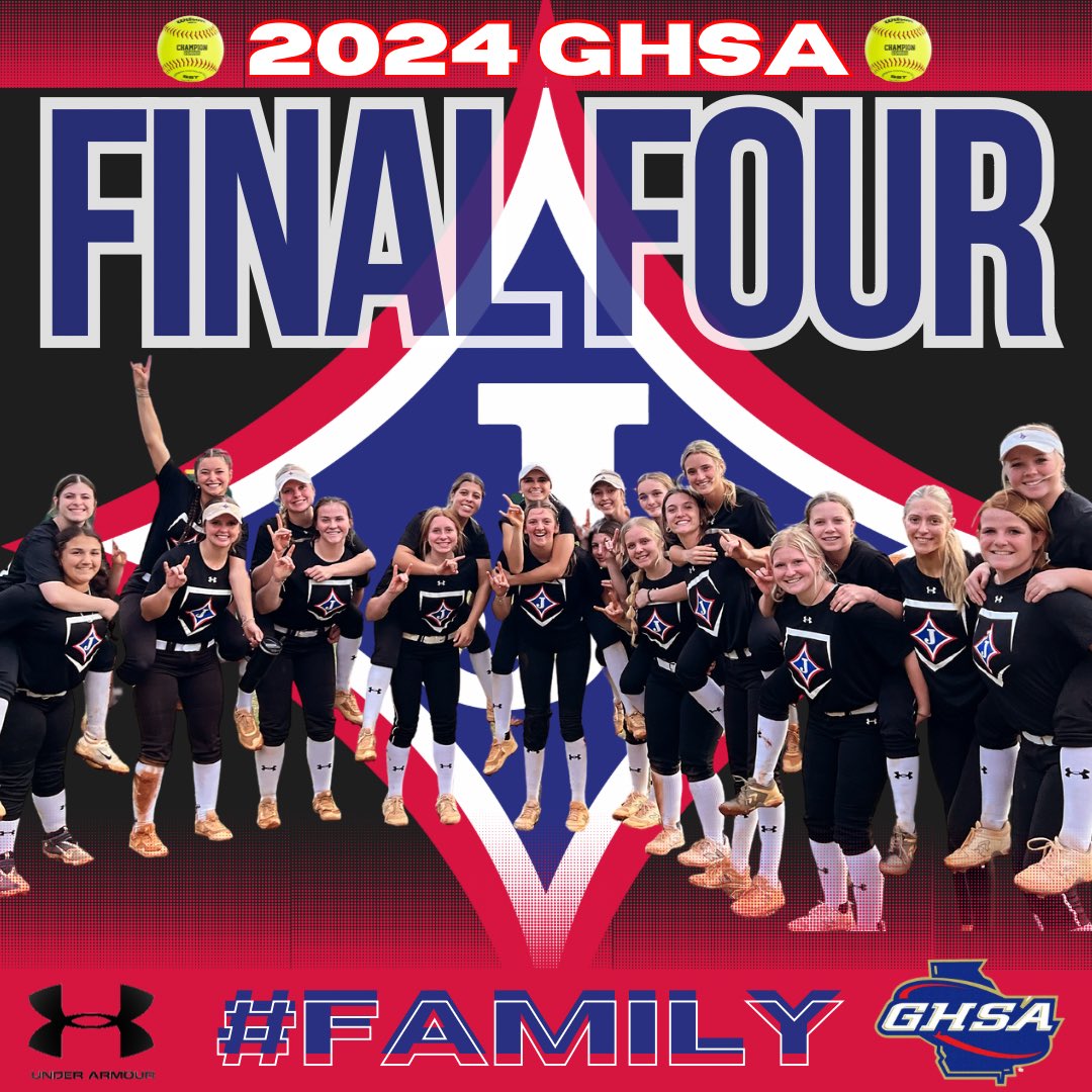 DRAGONS WIN and advance to day 2 of the @OfficialGHSA STATE CHAMPIONSHIP! Dragons went 3-1 on the day and took down West Laurens, River Ridge, and Cherokee HS to make THE FINAL FOUR! Big day tomorrow! Let’s go!! 🐉🥎 #FinalFour #ForTheJ