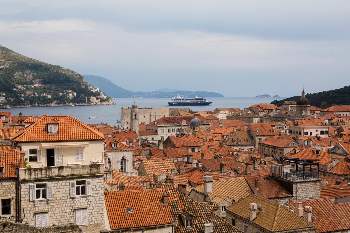 Experience the charm of Dubrovnik 🇭🇷 Discover Dubrovnik's charm by exploring its historic Old Town with its well-preserved medieval architecture, narrow streets, historic buildings, and the iconic City Walls. #Azamara #MoreToSea