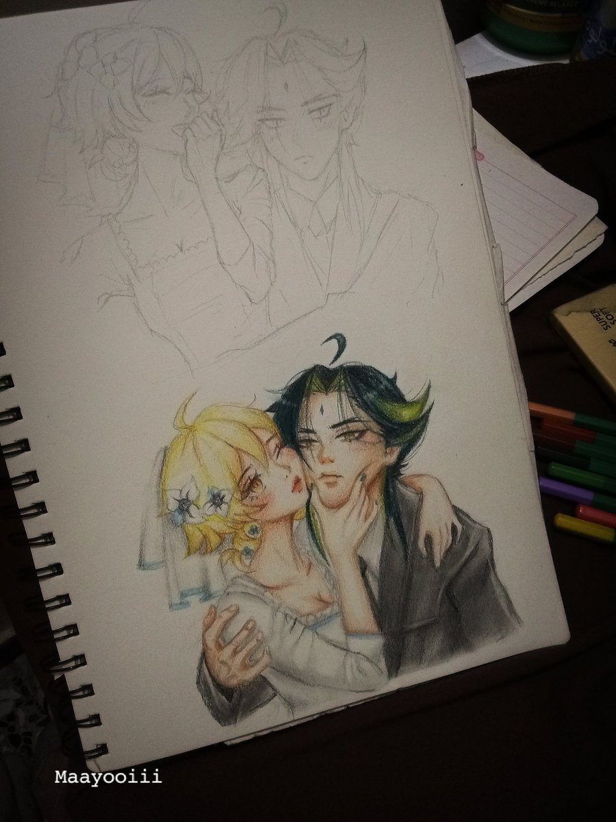 mya0me's tweet photo. Happy birthday xiao ! 
Incompleted drawing indeed ༎ຶ⁠‿⁠༎ຶ
#Xiao #xiaolumi #fanart https://t.co/sJKkm0kAST