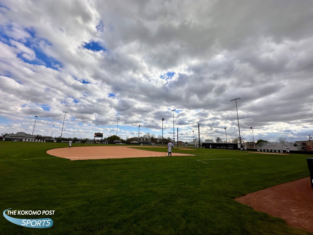 TheKokomoPost's tweet photo. We’re at Western High School for The Kokomo Post Sports Game of the Week! Tonight, the Western Panthers baseball team will host the Northwestern Tigers
We will be posting score updates throughout the game. #TKPSGameOfTheWeek
@Panthers_AD @ADTigers https://t.co/Pa2gNG0ml9