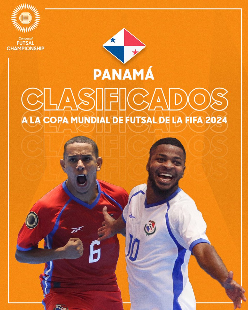 🇵🇦 ¡@fepafut clasifica a la Copa Mundial de Futsal de la FIFA Uzbekistán 2024! 🎉 #ConcacafFutsal