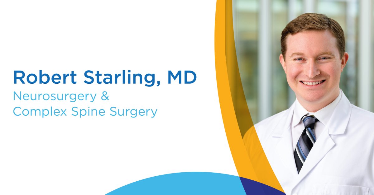 Meet Robert Starling, MD, with Ballad Health Medical Associates Neurosurgery, Spine and Rehabilitation, in Johnson City, TN. 

Learn more at ow.ly/6IMS50R6VrF.
#balladhealth #neurosurgery