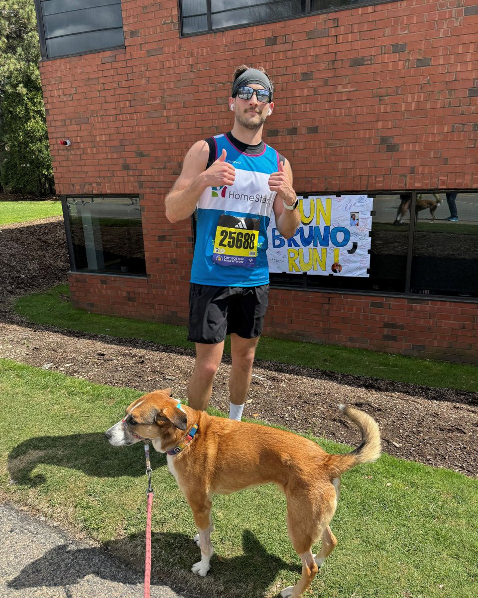 Run, Bruno, Run! 🏃‍♂️👏 Our very own Director of Investments, Bruno Setteducati, crushed his Boston Marathon debut earlier this week. Running the iconic race for a noble cause he also raised $18K for our partner @HomeStart_Inc, advancing the fight to end homelessness.
