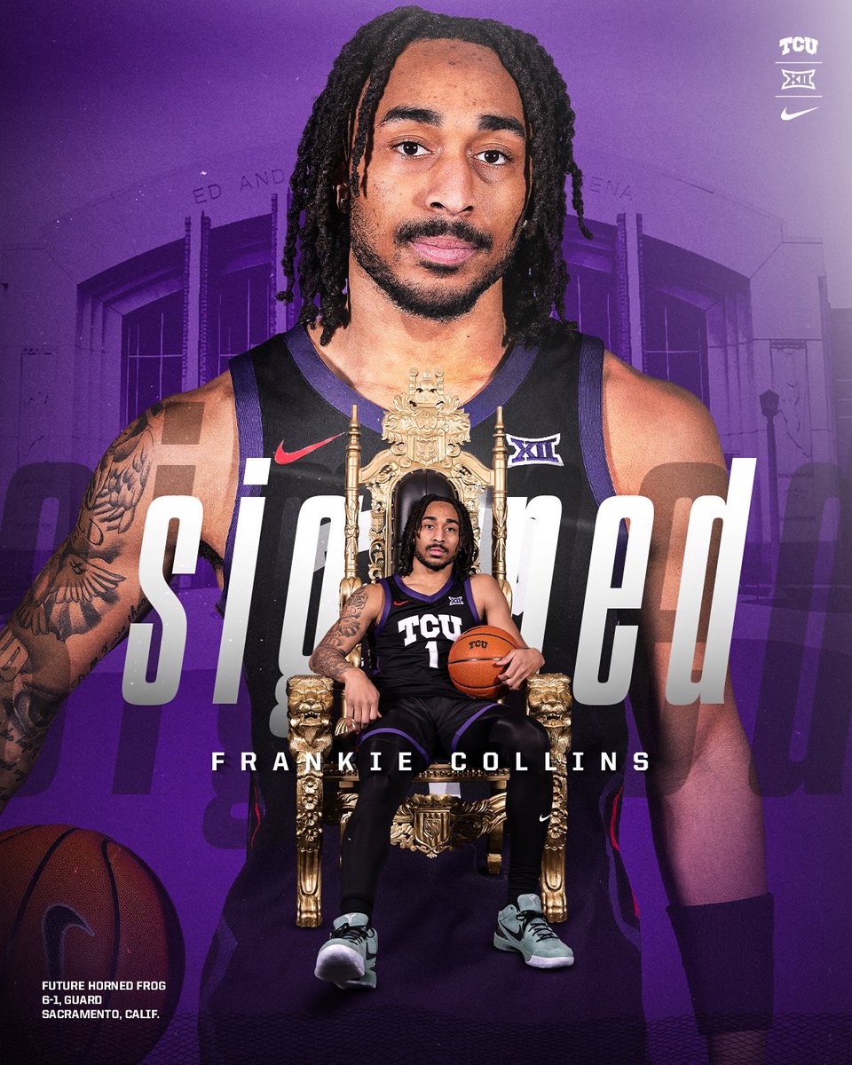 Welcome to the #FrogFam, @Frankiecollins0! #GoFrogs
