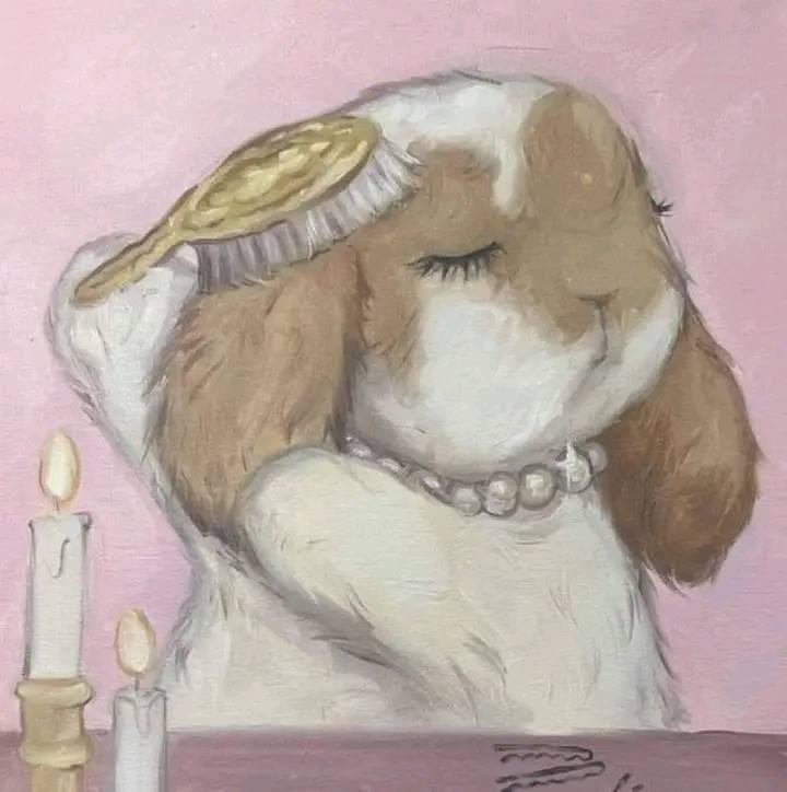 las girls cuando se arreglan sin prisa, mientras escuchan su música favorita