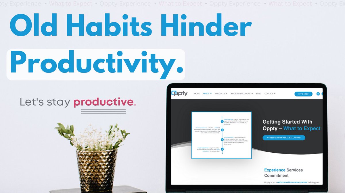 opptyunlimited's tweet image. Optimization isn&apos;t necessarily about discarding the old, but gently refining for a smoother, more efficient journey. 🔧 🚀

Visit our website today to begin your optimization journey with a free initial meeting + assessment! ⬇️

opptyunlimited.com

#OptimizationJourney