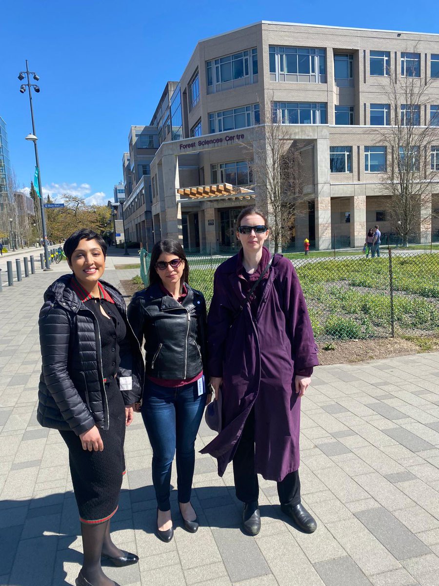 Sharing knowledge and creating connections is a key element of the work @SciDiplomacyUSA.  Today, Science Envoy Dr. Rumman Chowdhury is visiting  @UBC_CS  in Vancouver to meet with Dr. Rachel Pottinger and @VeredShwartz.  Dr Chowdhury is a speaker @TEDTalks in Vancouver this