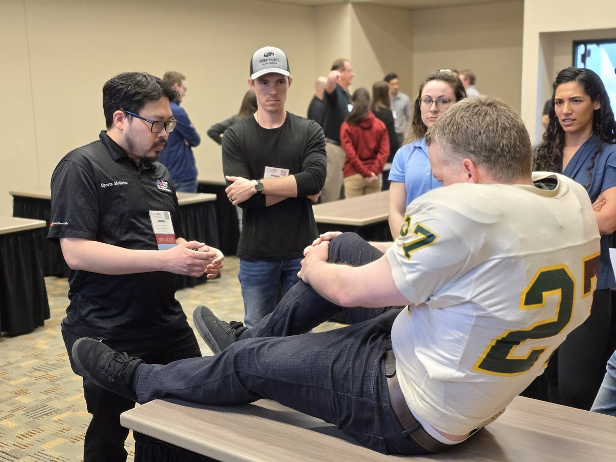 RGChang_MD_MPH's tweet photo. And that's a wrap! A busy, but memorable time teaching sideline sports emergencies; MSK ultrasound; &amp; connecting with both old and new faces at this past week's #AMSSM2024 Baltimore meeting! @TheAMSSM @MountSinaiRehab @UMiami_PMR #Physiatry #sportsmedicine https://t.co/ZdX82OnZ6g