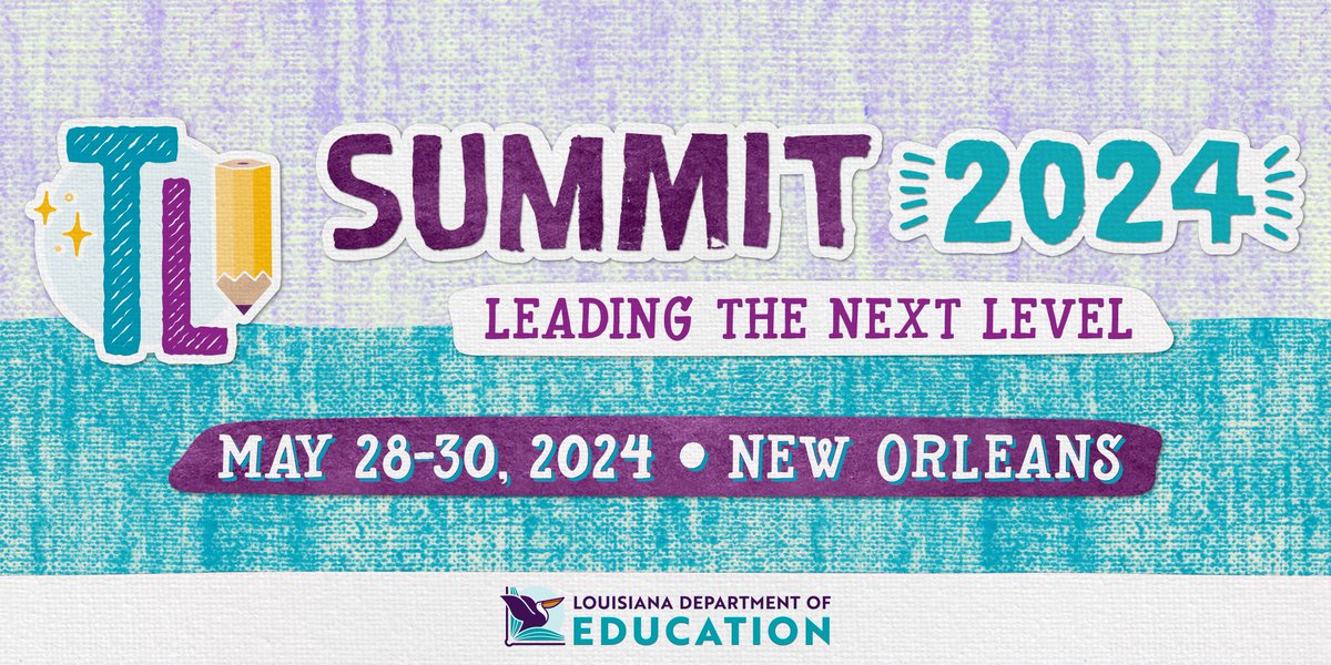 Teacher Leader Summit is just over 40 days away. Schedule your sessions, meet our presenters, and see our vendor expo lineup in the Cvent app starting this Friday, April 19. #LATeacherLeaders #laed App Store: ow.ly/b8nq50RiBIQ Google Play: ow.ly/jUbu50RiBIU