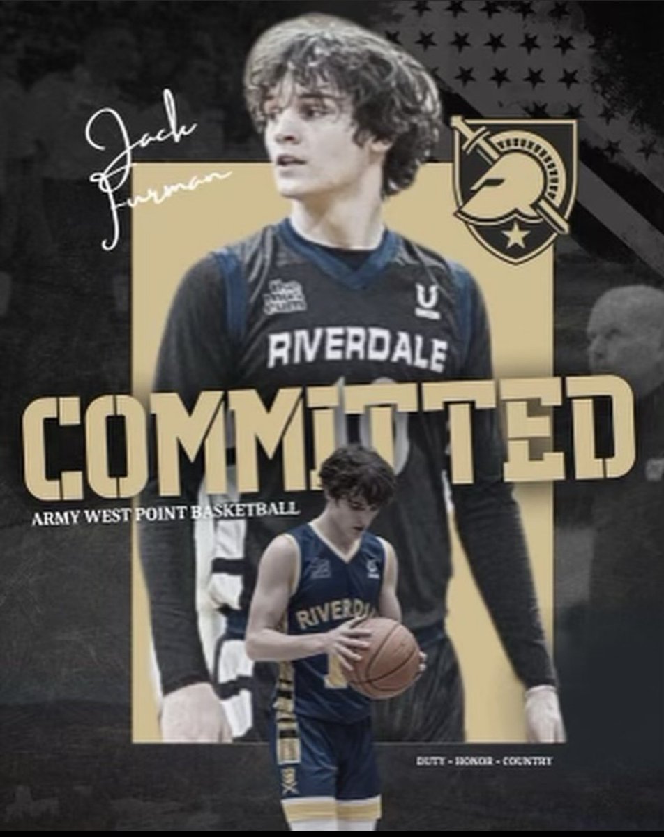 '24 Riverdale Baptist G Jack Furman has committed to Army West Point. The 6'2' guard was one of the best sharpshooters in the DMV this winter. Also brings toughness & a competitive motor that will help him succeed at the next level.
