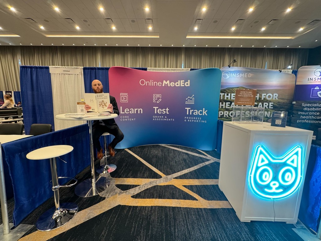 OnlineMedEd's tweet photo. ๐ฅณ The reception's starting at @AACOMmunities's #EducatingLeaders24, and we're ready to meet you! Pop over to booth 307 to say hello to the #OnlineMedEd team! https://t.co/NmMqXYmbOa
#EducateLeaders #DOLeaders #Osteopathic #DoctorsThatDO #ProudDO #DOProud #MedEd #MedSchool https://t.co/zHuAQCZhTb