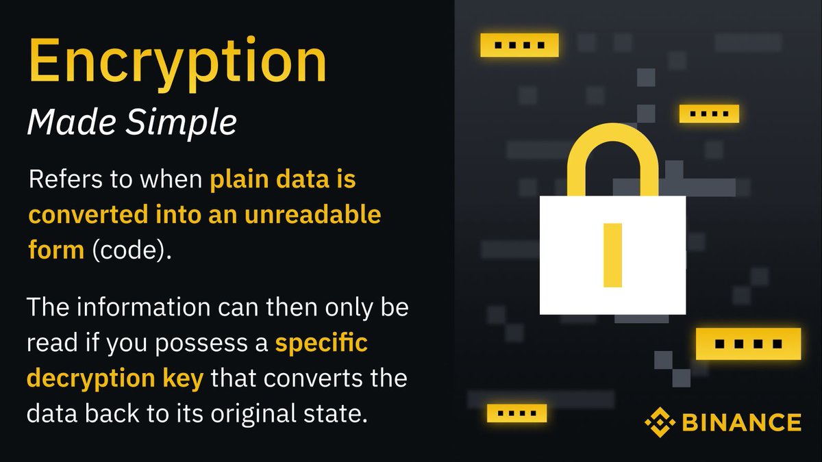 THEBUDDAS's tweet image. Encryption is a vital tool for safeguarding data, as it transforms information into code that can only be deciphered with a decryption key.