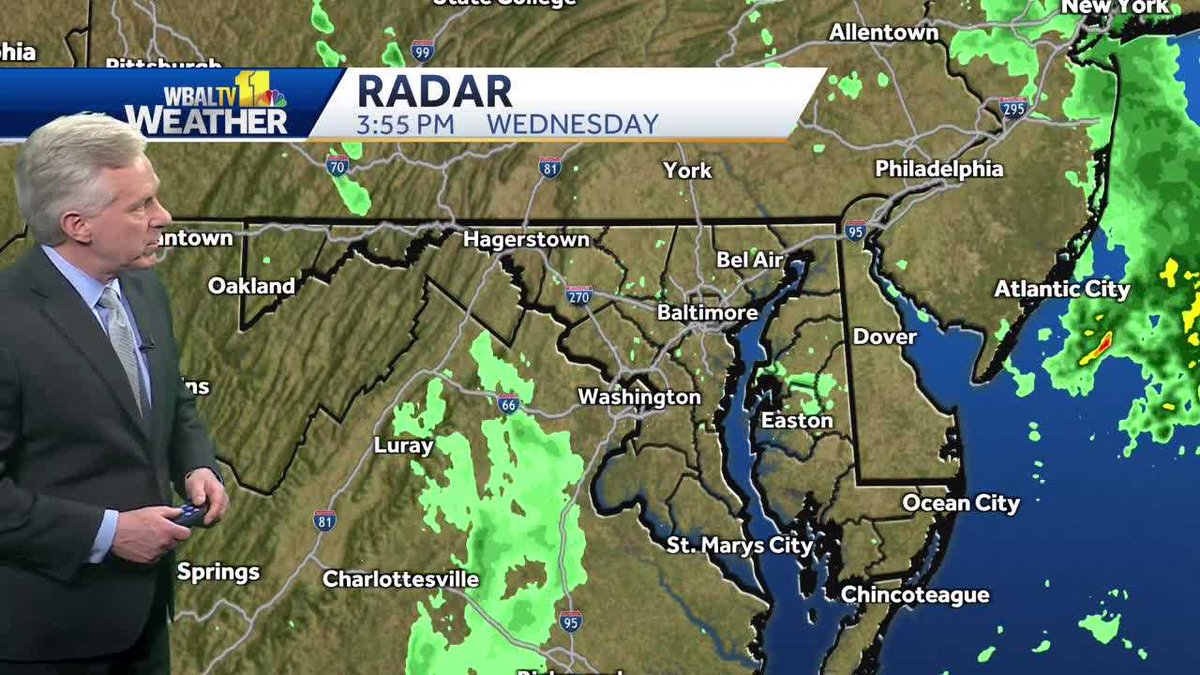 Chief Meteorologist Tom Tasselmyer says scattered showers could pop up leading up to the weekend but most areas should stay relatively dry. wbal.com/baltimore-mary…