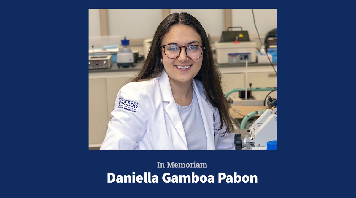 We are saddened to share the news that one of our students, Daniella Gamboa Pabon, has passed away unexpectedly. Daniella was a fourth-year Ph.D. student in our Biomedical Science Program studying neuroscience and neurological disorders.