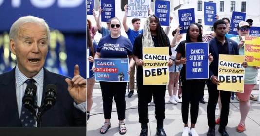 'Biden's Student Debt Cancellation Has Taxpayers Paying $559 Billion, Benefits Wealthier Families'!!! A new round of student loan cancellation raises the amount that taxpayers are stuck holding to $559 , including $84 billion under new provisions announced last week.