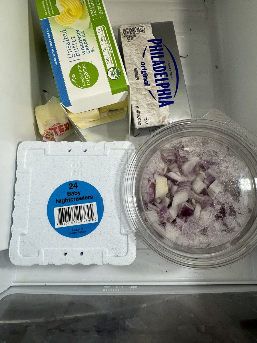 Who’s got a drawer in their fridge like this one? #fishing #kayak #crappie