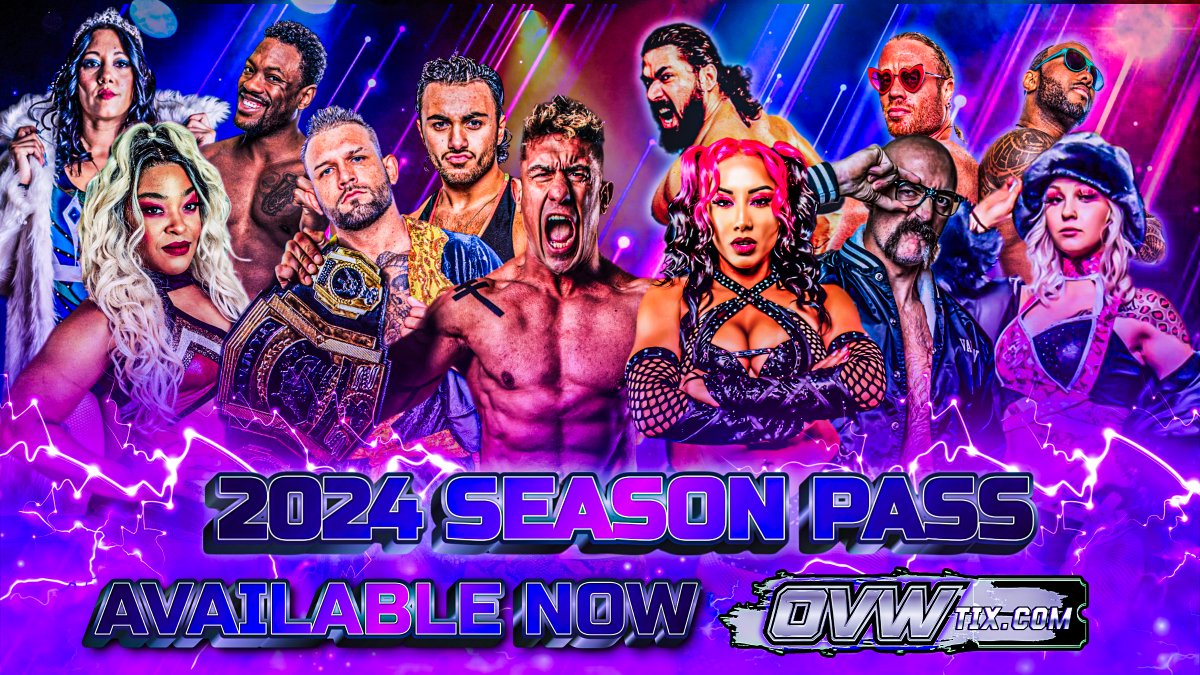 Come see and meet your favorite stars from the #Netflix series #Wrestlers at #OVWRise Purchase your Season Pass NOW and secure two seats at all OVW Rise at Davis Arena. Go to OVWTix.com for more info. #prowrestling #OVW #live #louisville #kentucky #wrestling