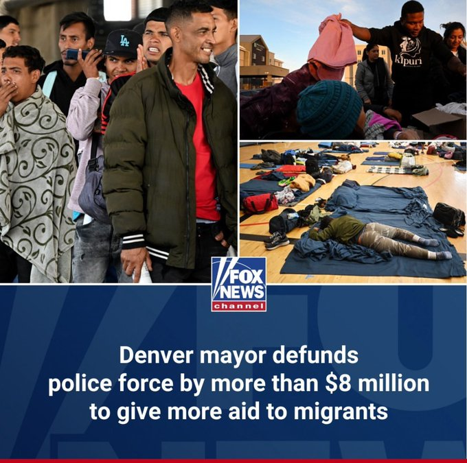 They are literally defunding the POLICE and giving the money to migrants ...... 

You cannot make this up 🤡🌎