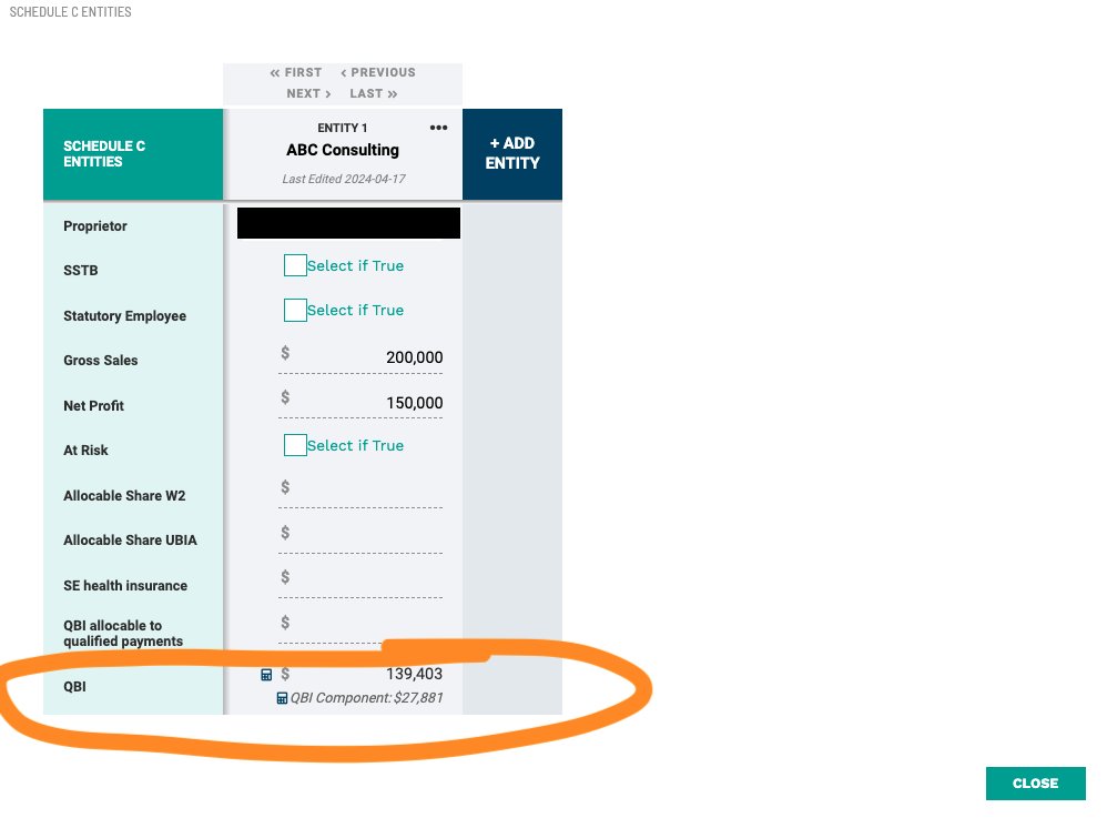 T_Gatzemeier's tweet photo. Great planning addition for my self-employed and small business clients.

@Holistiplan with some 🔥 updates.

Automatic QBI adjustments and allowable self-employed retirement plan calculations (without manual adjustments or spreadsheet calculators!) https://t.co/i6CP8CGcwX