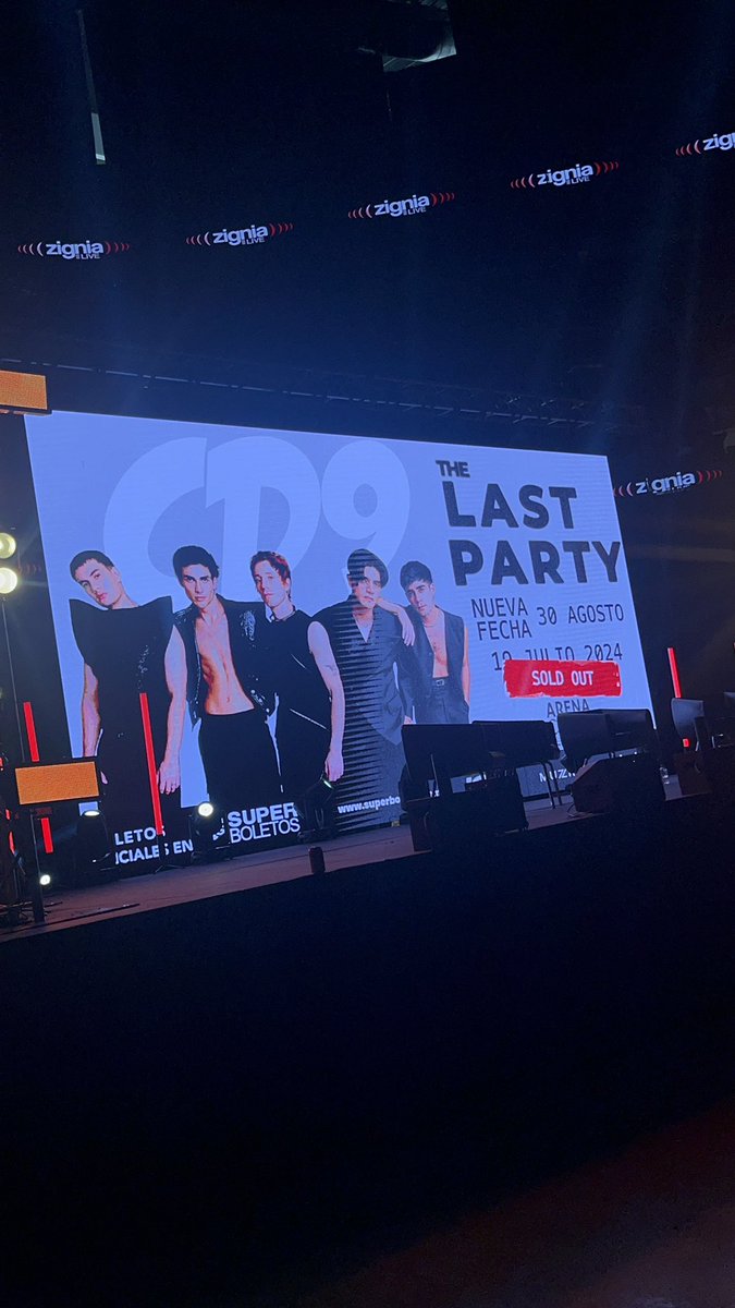 ¡Qué irreal lo que acabamos de vivir! <a href="/CD9/">CD9</a> ha regresado . Es un gusto verlos de nuevo juntos <a href="/JosDice/">Jos Canela</a> <a href="/alannavarro/">Alan Navarro</a> <a href="/bryanmouque/">Bryan Mou</a> <a href="/alongmusic/">ALONG</a> <a href="/freddyleyva/">Freddy Leyva</a> 🔥🎶

Recuerden mañana es la venta de boletos para la SEGUNDA FECHA 🥰🥰 30 de agosto 2024 / ARENA CDMX
#CD9 #CD9EnOYE
