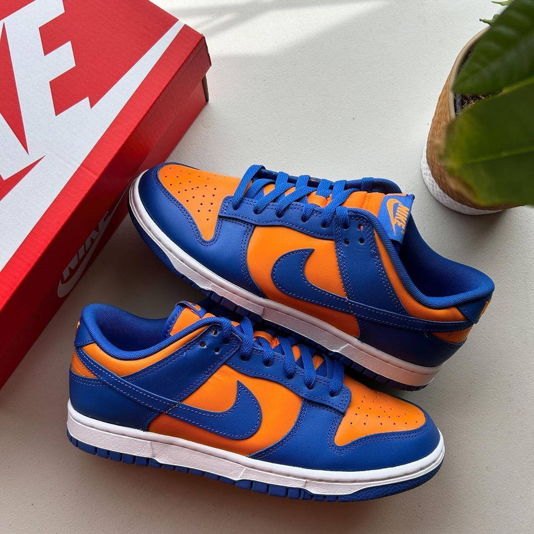 Nike Dunk Low 'NY Knicks' 🔵🟠

bit.ly/3W2drTE