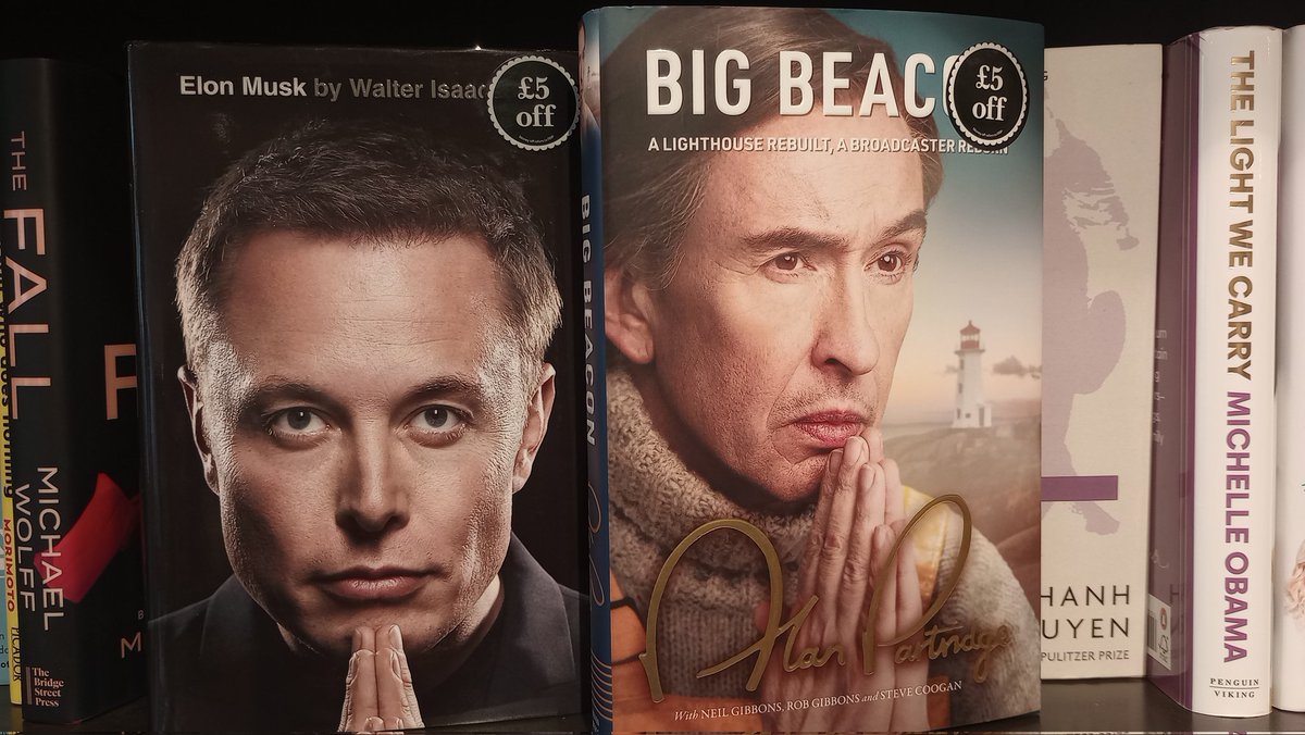 as seen in Dundee Waterstones