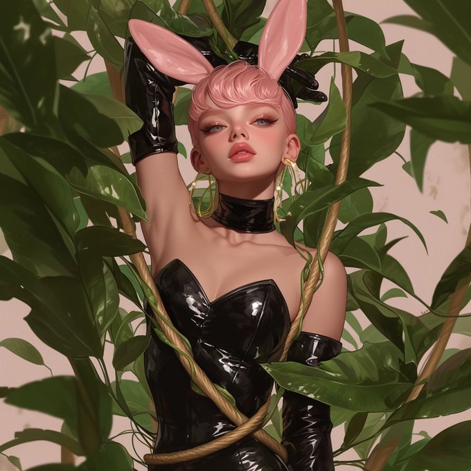 &ldquo;Pinki&rdquo; 🪢🐰🌿🪢  #AIart #midjourney #DigitalArt #girls #bunnies#ropebunny #shibari #concept #snake #tattoo #bdsm<a href="/tag/aiart"class="tags">#AIart</a><a href="/tag/midjourney"class="tags">#midjourney</a><a href="/tag/digitalart"class="tags">#DigitalArt</a><a href="/tag/girls"class="tags">#girls</a><a href="/tag/bdsm"class="tags"><span>#bdsm</span></a><a href="/tag/tattoo"class="tags"><span>#tattoo</span></a><a href="/tag/snake"class="tags"><span>#snake</span></a><a href="/tag/concept"class="tags"><span>#concept</span></a><a href="/tag/shibari"class="tags"><span>#shibari</span></a>