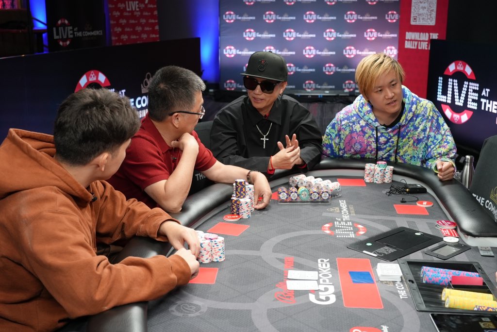 IF YOU ENJOY HIGH STAKES POKER, TUNE IN LIVE NOW!

@kittykuopoker 
@phongturbo 

youtube.com/live/4CKfqVATy…

📸 by @kierolovesyou 

@commercecasino @ggpoker @ballylivenow @pokerorg @maverickgaming